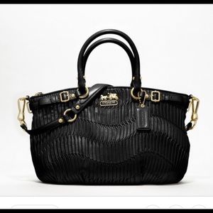 Coach bag Madison black leather